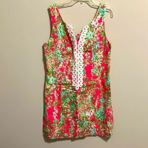 EUC Lilly Pulitzer dress Southern Charm print 8